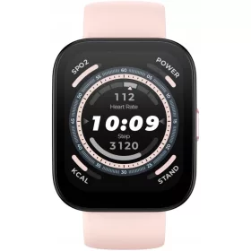    Ceas inteligent Amazfit Bip5 roz pastel 1,91" Bluetooth TFT GPS monitor de ritm cardiac 1,91"