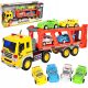  Camion de remorcare cu mașini de jucărie MalPlay 103560