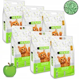  6x TOFU așternut ecologic MAJA 2,5 kg SET parfumat
