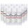 Set de 12 Lumânări Cimitir BISPOL Ognik WP6 cu Ardere de 6 Zile