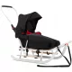  JEE SLEDGE cu baldachin + sac de dormit + spătar + împingător + suport pentru picioare