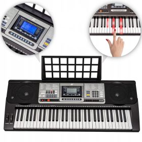    Tastatură pentru copii Pian TASPE ILUMINATE ÎNVĂȚĂ A JUCAT Suport muzical