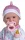  Păpușă cu burtă moale, suzetă și biberon - La Baby - 40 cm