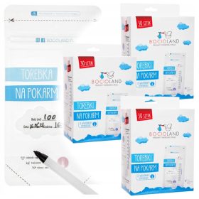  Bocioland plicuri alimentare 30 buc 200 ml