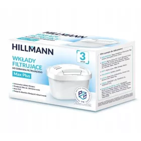  Filtru pentru ulcior Hillmann HILLMAX02, 3 buc.