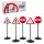  Set semne rutiere Joy4kids 70 cm 5 buc.