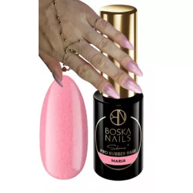    DIVINE NAILS SHINE PRO RUBBER BASE HIBRID RUBBER BASE - MARIA - 6ML