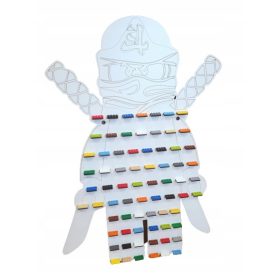    Raft Ninja XL alb pentru figurine, pana la 71 de locuri, raft