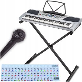    Tastatură Meike Organki + suport pentru tastatură + autocolante + desktop