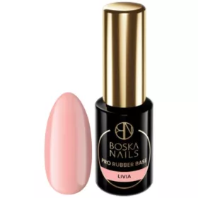  BASE Pro cauciuc Baza Livia 6 ml Boska Nails