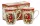  2x cani de Craciun 360 ml Set Mos Craciun