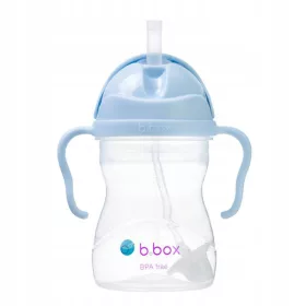  B.BOX sticla cu paie 240 ml Gelato Bubblegum 6m
