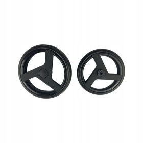    Un set de roți pentru un cărucior pentru copii - anvelopă din gel