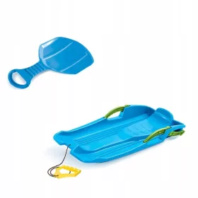  Set sanie de iarna cu frane pentru copii + tobogan