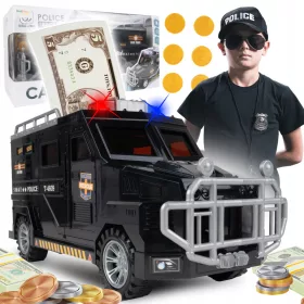  PIGGY BANK SAFE CAR SWAT CAMION DE POLIȚIE