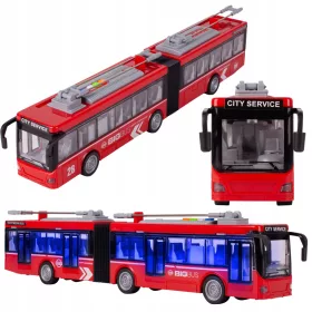  Autobuz 1:16 MalPlay 109234 roșu