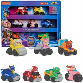  Set vehicul Spin Master Paw Patrol Movie 2 7 buc.