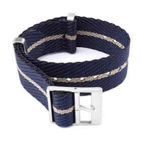    Curea de ceas NATO reglabilă HQ Premium de 20 mm, model #205
