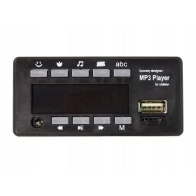    Panou muzical pentru un vehicul alimentat de o baterie A011 12V