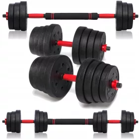  gantere bituminoase reglabile AbarQs 2x 20 kg