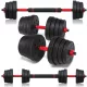  gantere bituminoase reglabile AbarQs 2x 20 kg
