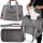  Transportor Wobell 25 cm x 28 cm x 43 cm nuante de gri