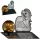 Lampion Solar LED pentru Morminte, cu Statueta - Elegant și Durabil