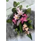 Wiązanka Florală Funerară WZ024 - Aranjament Elegant pentru Mormânt