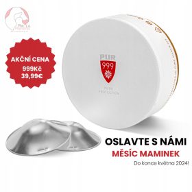    Palarii medicinale argintii pentru mamici care alapteaza (2 bucati)_argint PURE 999