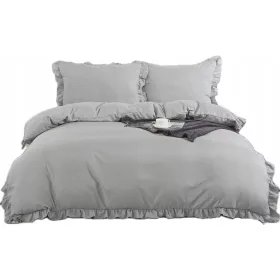   SET LENJURI DE PAT BUMBAC LA MODA 160X200 + FETE DE PERNA SET PREMIUM
