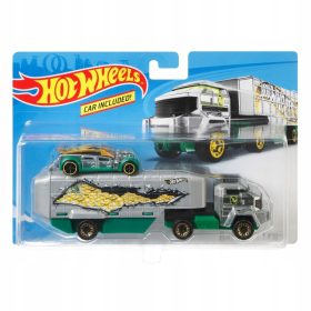  BDW51 Hot wheels camion remorcare auto BANK ROLsr