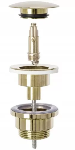 Sifon pentru chiuveta Golden Rea REA-A2360 click-clack pentru deschidere 45 mm