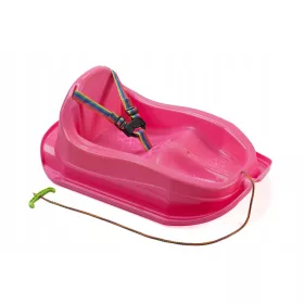    SANIU, tobogan de coborâre, tobogană din PLASTIC, PUTERNIC LULUI cu spătar, CUREAU