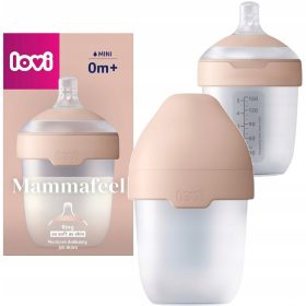  Biberon LOVI Mammafeel 150ml cu tetina dinamica 0m+