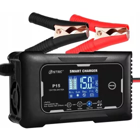  Redresor Încărcător inteligent HTRC P15 12V/24V 15A LCD