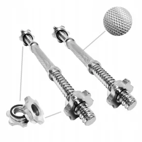  Bară cu șurub drept SportForFun 40 cm / 30 mm