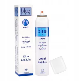   Spray Blue Cap 200 ML - Tratament pentru Piele cu Tendințe Psoriazice și Dermatită Atopică