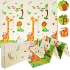    Covorașul educațional pentru bebeluși, interactiv, spumă cu două fețe, 200X180 XPE