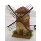  O frumoasa moara mobila pentru decorarea Nasterii Domnului, inaltime de 19 cm