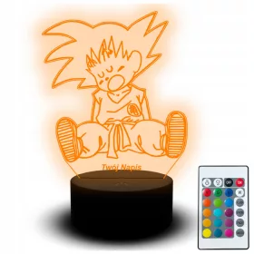    Lampă de noapte LED Naruto Anime Manga Figurină Dragon Ball Vegeta Kakashi Pop