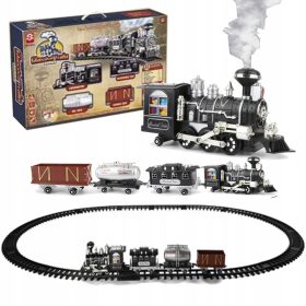 TREN ELECTRIC TREN LOCOMOTIVA ABUR FUM 5m
