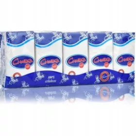  Țesături neparfumate Chwilka, 2 straturi. 10 buc.