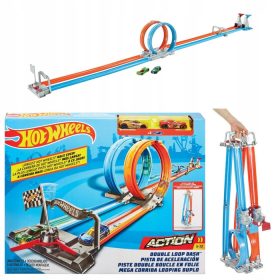  Hot Wheels GFH85 Circuit dublu pentru mașină