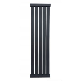  Radiator baie decorativ DUBAI 140/38 negru