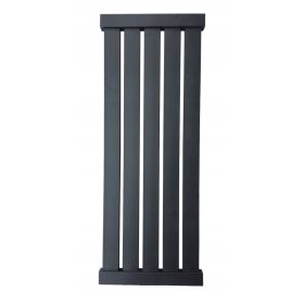  Radiator baie apa Scarlet 387 W 380 x 1000 mm negru