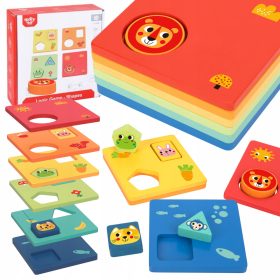  Puzzle Montessori Learning Shapes I