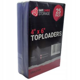    Toploader 4" x 6" pentru carduri XXL Pokemon MTG TCG Ultra Clear Sports Cards