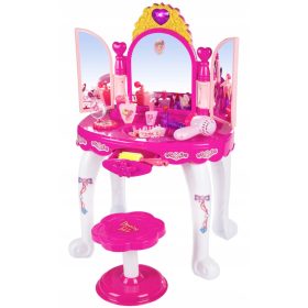    Masuta de toaleta pentru copii 123Arts PINK PRINCESS masa de toaleta
