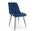  Scaun Signal, catifea, nuante de albastru, 1 buc.