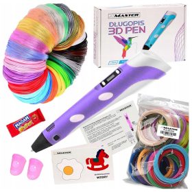    SET IMPRIMANTA 3D PEN MAGIC PENTRU COPII GENERATIA 2 + FILAMENT 100M